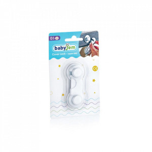 Protectie pentru dulapuri si sertare BabyJem White - Img 7