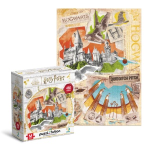 Puzzle Harry Potter - Scoala Hogwarts (450 piese) - Img 2