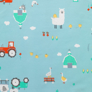 Sac de dormit cu picioruse si maneca lunga detasabila Farmyard 90 cm + manseta 2.5 Tog - Img 4