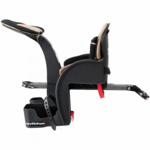 Scaun bicicleta copii Deluxe, Pozitie montare Centru, 15 Kg si Casca Protectie XS 44-48 Penguin WeeRide WR03SKPG - Img 6