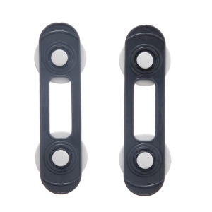 Set 2 mini sigurante universale pentru usi si dulapuri BabyJem, antracit - Img 2