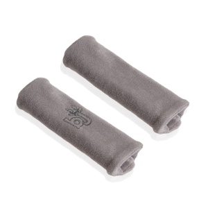Set 2 protectii pentru centura de siguranta, BabyJem, gri