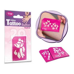 Set 21 sabloane pentru tatuaje temporare Tytoo KKCST4530034 - Img 3