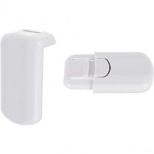 Set 4 sisteme de siguranta pentru sertare si dulapuri, 7.5x4 cm Malatec MY6832 - Img 4