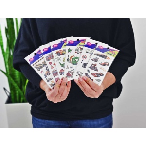 Set 53 tatuaje temporare tip autocolante Masini Tytoo KOPXX1800014 - Img 6
