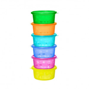 Set 6 boluri cu capac pentru alimente 0+ Nip 37063 - Img 7
