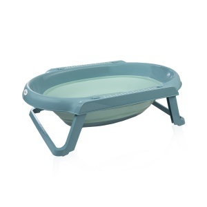 Set cadita pliabila de baie Babyjem, 5 piese, turcoaz - Img 2