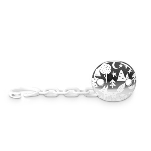 Set Cadou biberon 150 ml + biberon 270 ml + suzeta + lantisor suzeta Fox, Suavinex - Img 4