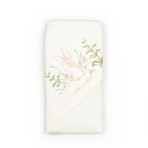 Set de 10 piese pentru nou nascut, 100% bumbac organic, Rabbit, BabyCosy - Img 6