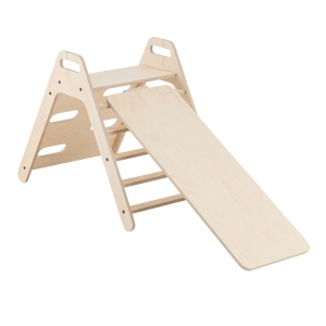 Set de catarat Montessori cu tobogan Pikko, MamaToyz - Img 2