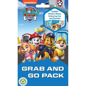 Set de colorat Grab an Go Pack Paw Patrol, 6 piese Alligator AB3235PWGG2
