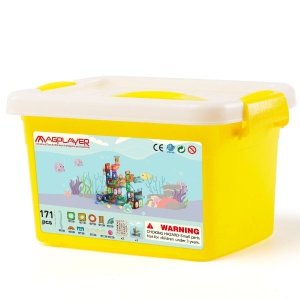 Set de constructie magnetic - Marble Run (171 piese) - Img 2