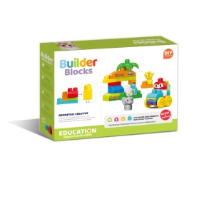 Set de constructie STEAM - Zoo distractiva (32 piese) - Img 3