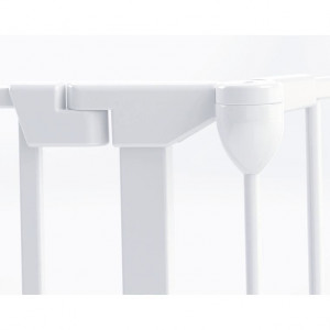 Tarc de siguranta modular cu 3 panouri, metal alb, Noma N94054 - Img 6