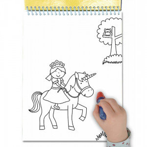 Water Magic: Carte de colorat Unicorni - Img 2