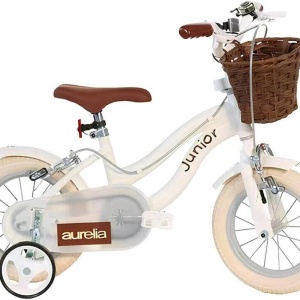 Bicicleta copii 16" - Retro (alb)