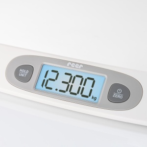 Cantar digital pentru bebelusi BabyCare, pana la 25 kg, ecran iluminat, memorie, 0+ luni, Reer 64120 - Img 10