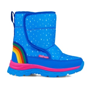 Cizmulite pentru fetite Curcubeu, Agatha Ruiz De La Prada, albastru - Img 5