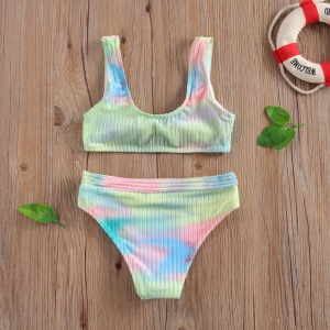 Costum de baie Multicolor din 2 piese Drool - Img 4