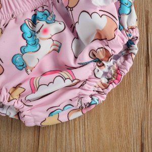 Costum de baie Unicorni din 2 piese Drool - Img 4