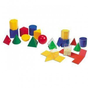 Forme geometrice pliante - 16 piese - Img 2