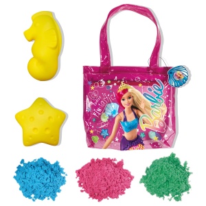 Gentuta de plaja cu nisip senzorial - Barbie - Img 2