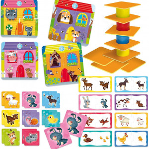Joc de logica 4 in 1 - Animalute jucause - Img 4