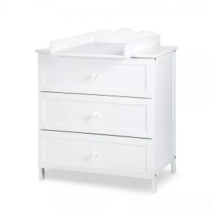 Mobilier camera copii si bebelusi Klups Oliver Alb - Img 4