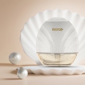 Neno Perla - pompa de san electronica premium, fara fir, cu trei faze, in forma de scoica - Img 2