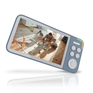 Neno Vedo Blue Baby monitor video cu ecran mare de 5’’ - Img 3