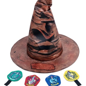 Palarie magica & insigne Harry Potter