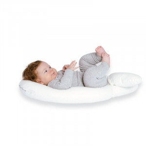 Perna pentru bebelusi Cuddly Nest Grey Stars - Img 3