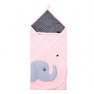 Prosop de baie cu broderie Elefant 80x80 Womar Zaffiro AN-ZE-80 - Img 3