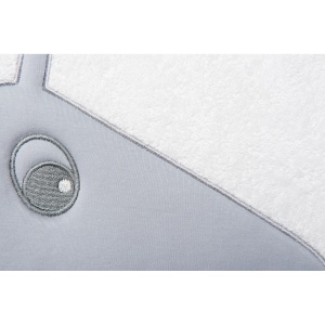 Prosop de baie cu broderie Girafa 80x80 Womar Zaffiro AN-ZG-80 - Img 7