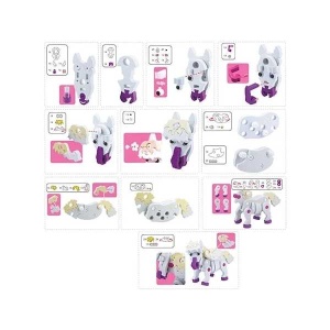 Puzzle 3D Spuma Cal 59 piese Toi-Toys TT43541A - Img 4