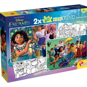 Puzzle de colorat - Encanto (2 x 60 piese)