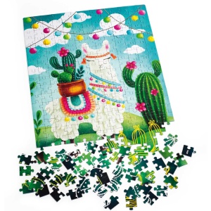 Puzzle Llama cutie, 32x47 cm, 260 piese De.tail DT200-02 - Img 3