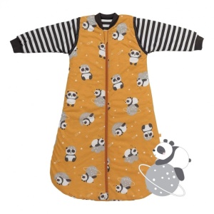 Sac de dormit cu maneca lunga detasabila Panda 90 cm 1.0 Tog