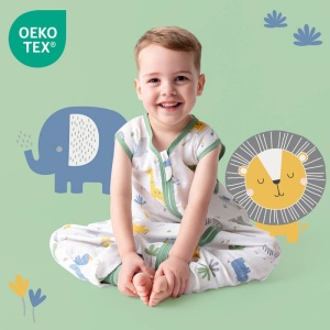 Sac de dormit cu picioruse Bamboo Jungle 90 cm 0.5 Tog - Img 3