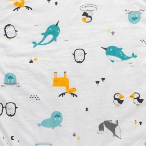 Sac de dormit cu picioruse si maneca lunga detasabila Polar Pals 130 cm + manseta 2.5 Tog - Img 5