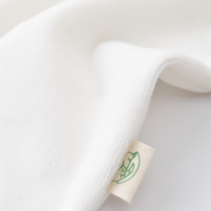 Salopeta cu maneca lunga si fermoar din 80%bumbac organic si 20% poliester - Ecru, Baby Cosy (Marime: 12-18 Luni) - Img 6