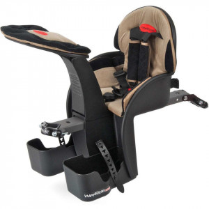 Scaun bicicleta copii Deluxe, Pozitie montare Centru, 15 Kg si Casca Protectie XS 44-48 Penguin WeeRide WR03SKPG - Img 7