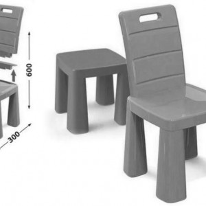 Scaun taburet MyKids 04690/2 Verde - Img 2