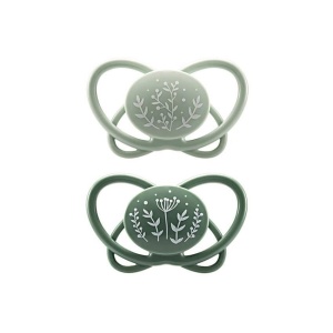 Set 2 Suzete MyButterfly din silicon, forma anatomica, simetrica, tetina ortodontica flexibila, cu cutie de transport si sterilizare, 5-18 luni, nip first moments 31611 - Img 4