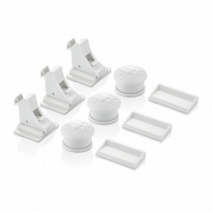Set 3 sigurante magnetice pentru usi de dulapuri si sertare BabyJem - Img 5