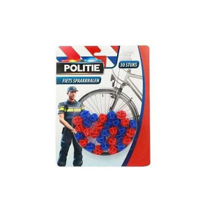 Set 30 ornamente spite bicicleta Politie Toi-Toys TT69520A - Img 2