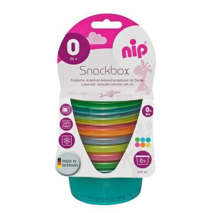 Set 6 boluri cu capac pentru alimente 0+ Nip 37063 - Img 2