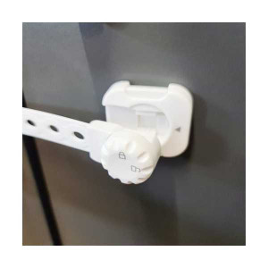 Set 6 sisteme de siguranta multifunctionale reglabile 23.3 cm, cu lacat Iso Trade MY6843 - Img 8