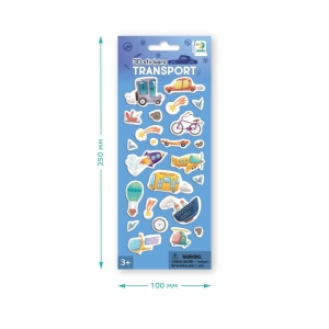 Set abtibilduri 3D - Mijloace de transport - Img 2