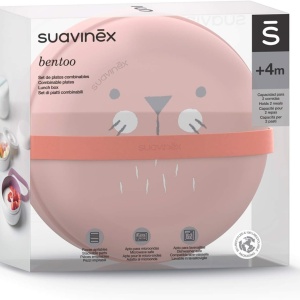 Set boluri pentru pranz roz Hygge Suavinex +4 luni - Img 7
